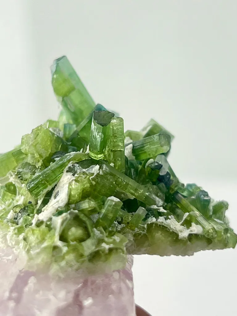 Kunzite With Tourmaline from Afghanistan, Kunar, Dara-e-Pech District, Dara-e-Pech pegmatite field - image 5