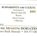Kurnakovite with Ulexite - image 7