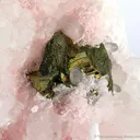 Kutnahorite And Quartz on Rhodochrosite - image 3