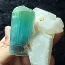 Lagoon Tourmaline with quartz combine specimen from Afghanistan - image 3