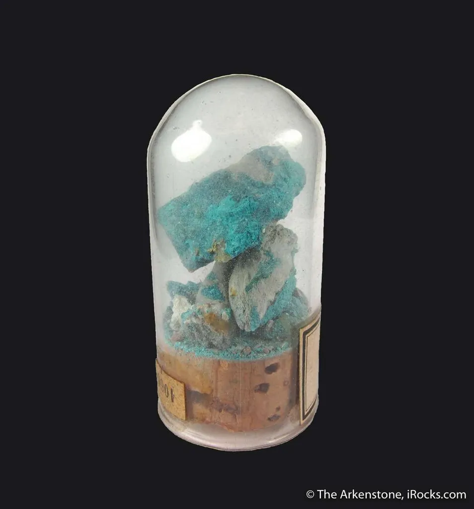 Langite (Type Locale) with Brochantite (circa 1850) - image 2