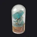 Langite (Type Locale) with Brochantite (circa 1850) - image 2