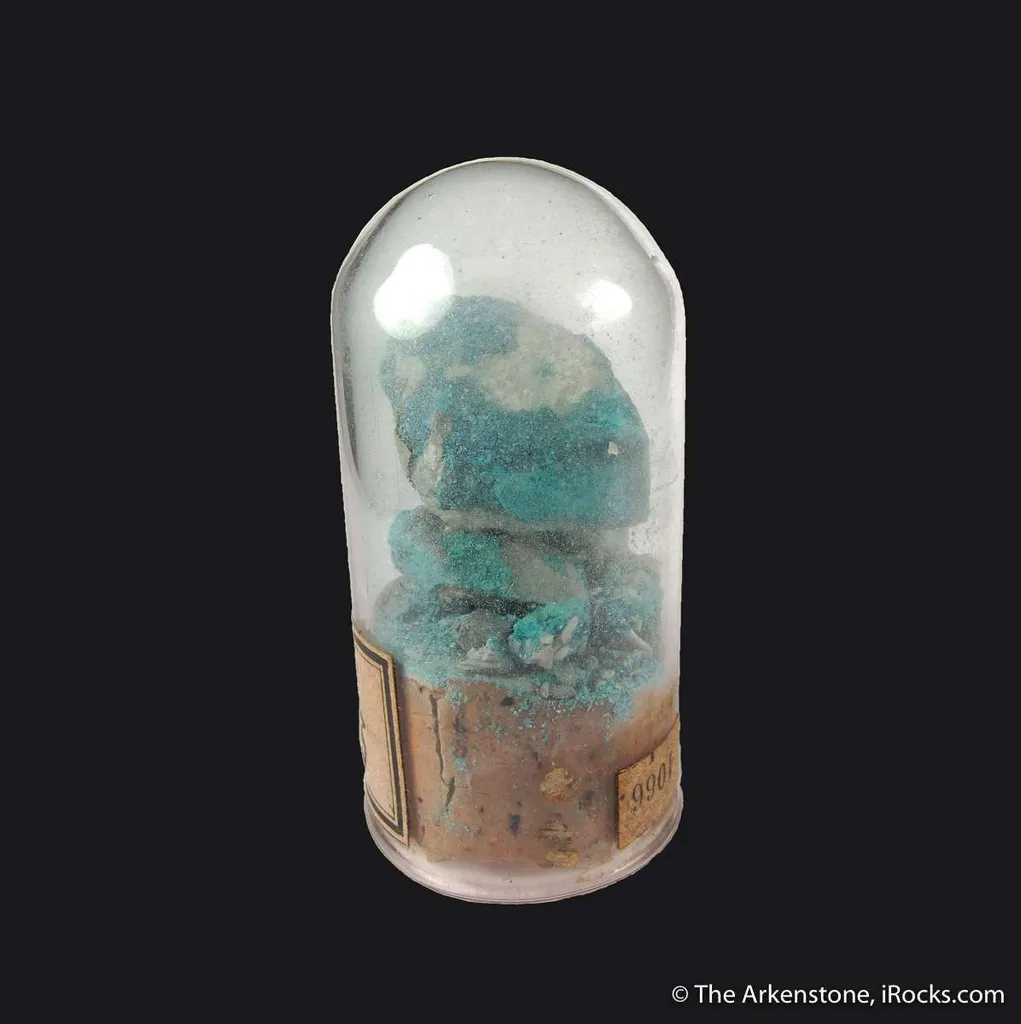 Langite (Type Locale) with Brochantite (circa 1850) - image 3