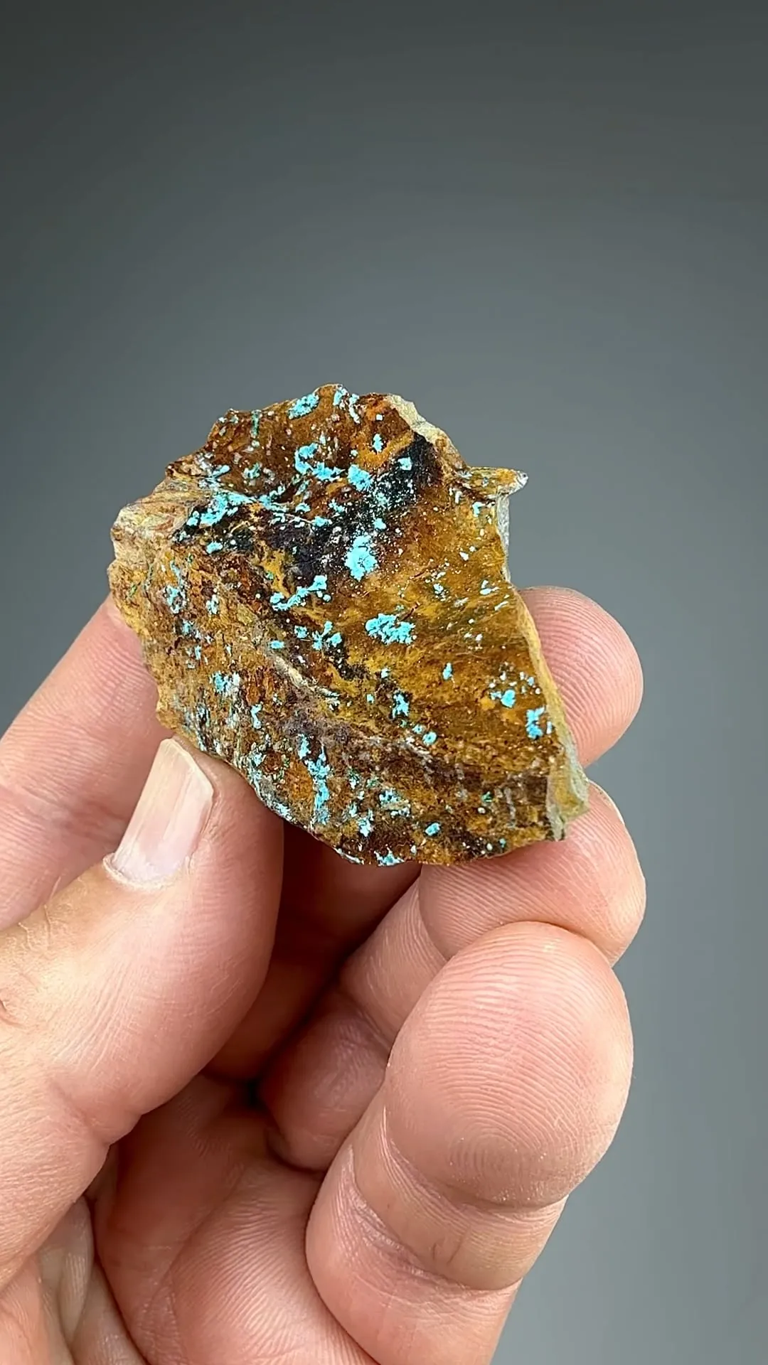 Langite with Brochantite - image 2