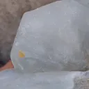 Large Blue Barite with Yellow Calcite. - image 4