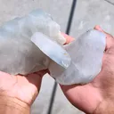 Large Blue Barite with Yellow Calcite. - image 6