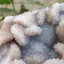 Large Blue Quartz With Coating Calcite from India - image 3