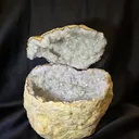Large Calcite Geode – 887 g – Natural Crystal Formation - image 1