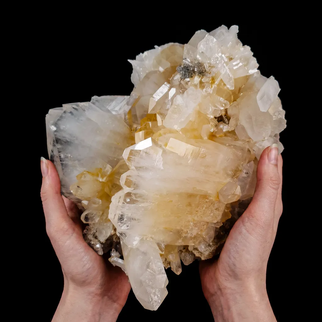 Large faden quartz cluster - Zhob, Blochistan, Pakistan - image 3