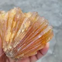 Large Honey calcite Flower - image 6