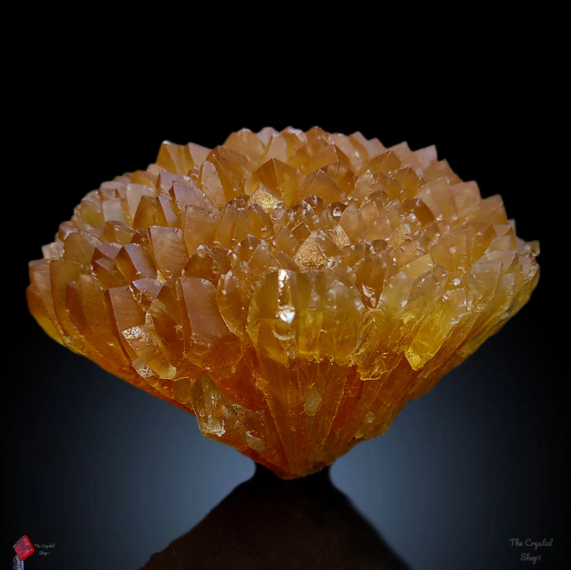 Large Honey calcite Flower - image 9