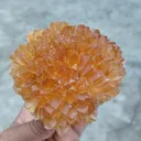 Large Honey calcite Flower - image 8