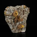 Large Museum-Grade Gyrolite Nodules on Heulandite & Micro-Quartz Matrix – - image 3