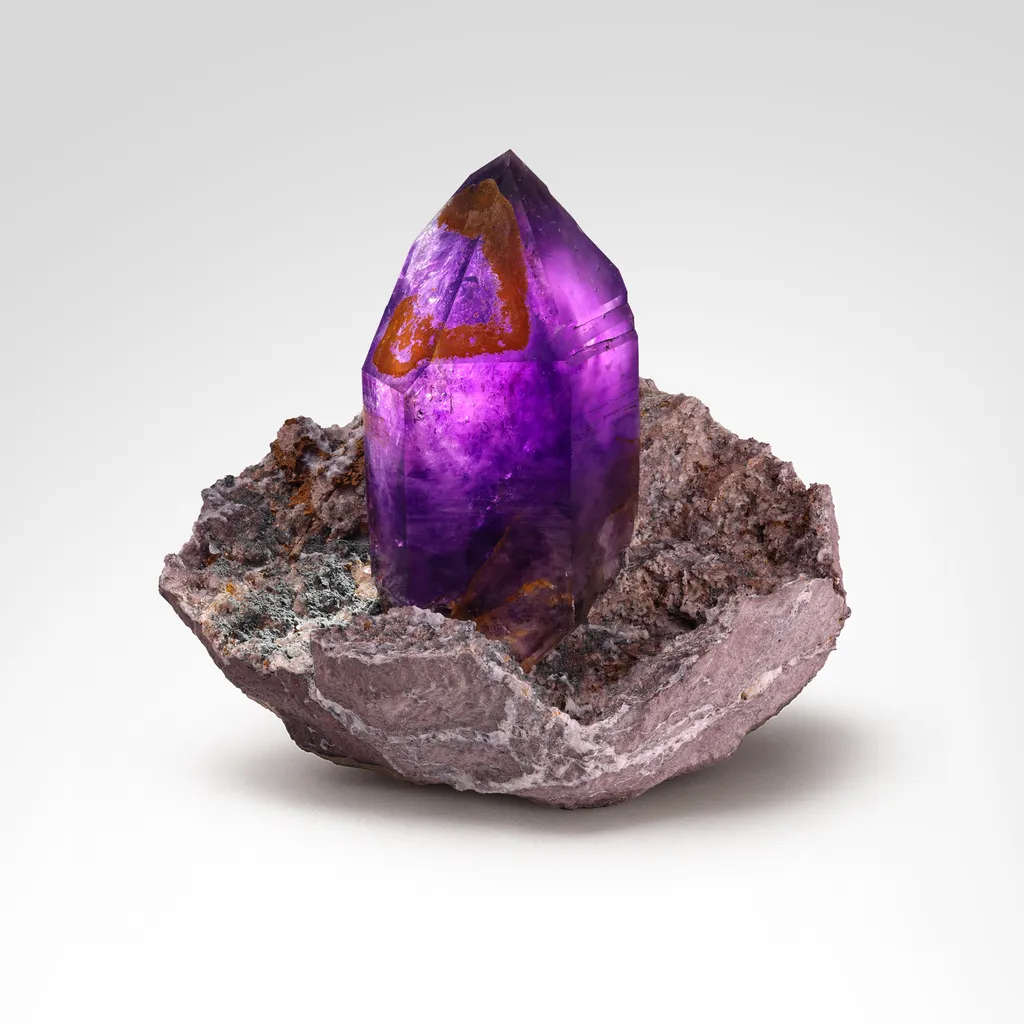 Large Namibian Amethyst on Matrix image