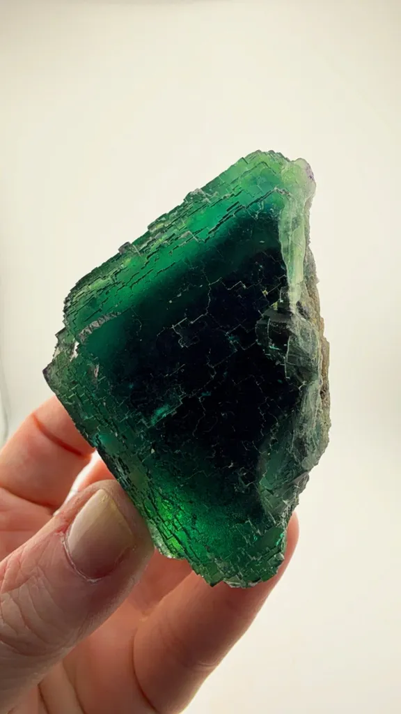 Large Okorusu Cube Fluorite. ONE CUBE. ENDLESS DEPTH. - image 3