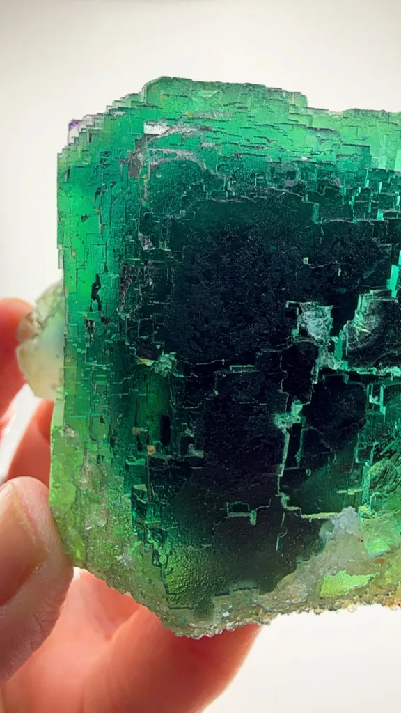 Large Okorusu Cube Fluorite. ONE CUBE. ENDLESS DEPTH. - image 5