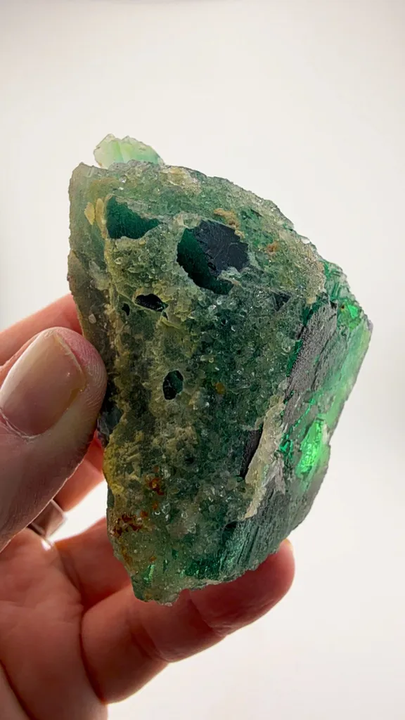 Large Okorusu Cube Fluorite. ONE CUBE. ENDLESS DEPTH. - image 4