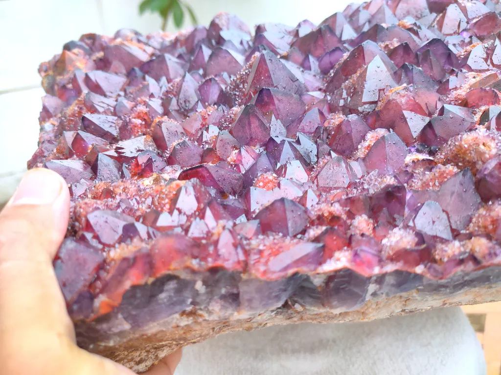 Large Size Alien Amethyst Phantom Quartz Crystal, Auralite Stone - image 7