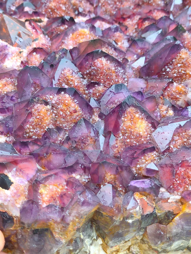 Large Size Alien Amethyst Phantom Quartz Crystal, Auralite Stone - image 5