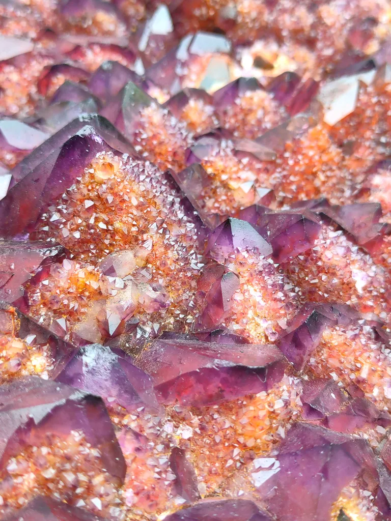 Large Size Alien Amethyst Phantom Quartz Crystal, Auralite Stone - image 4