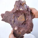 Large Size Red Hematite Quartz, Sunset Quartz with Green Chlorite - image 2