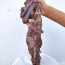 Large Size Red Hematite Quartz, Sunset Quartz with Green Chlorite - image 3