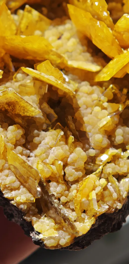 Large, Top-Tier Wulfenite with Mimetite from La Morita Mine - image 5