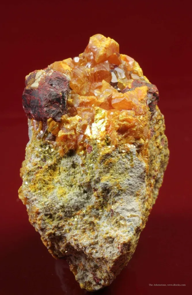 Large, Very Good Lorandite With Orpiment image