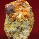 Large, Very Good Lorandite With Orpiment - image 1