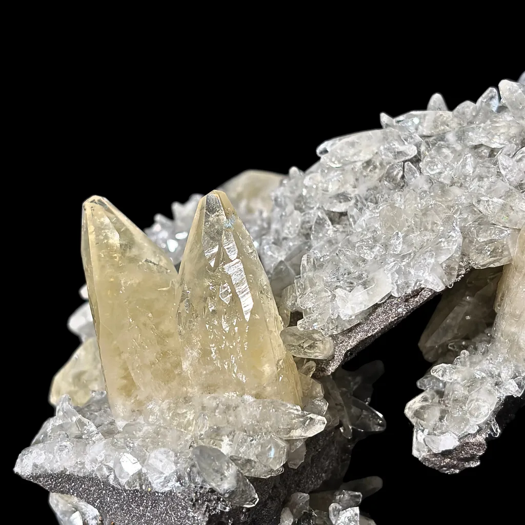 Large Yellow Calcite Specimen from Sweetwater Mine in Missouri, USA - image 4