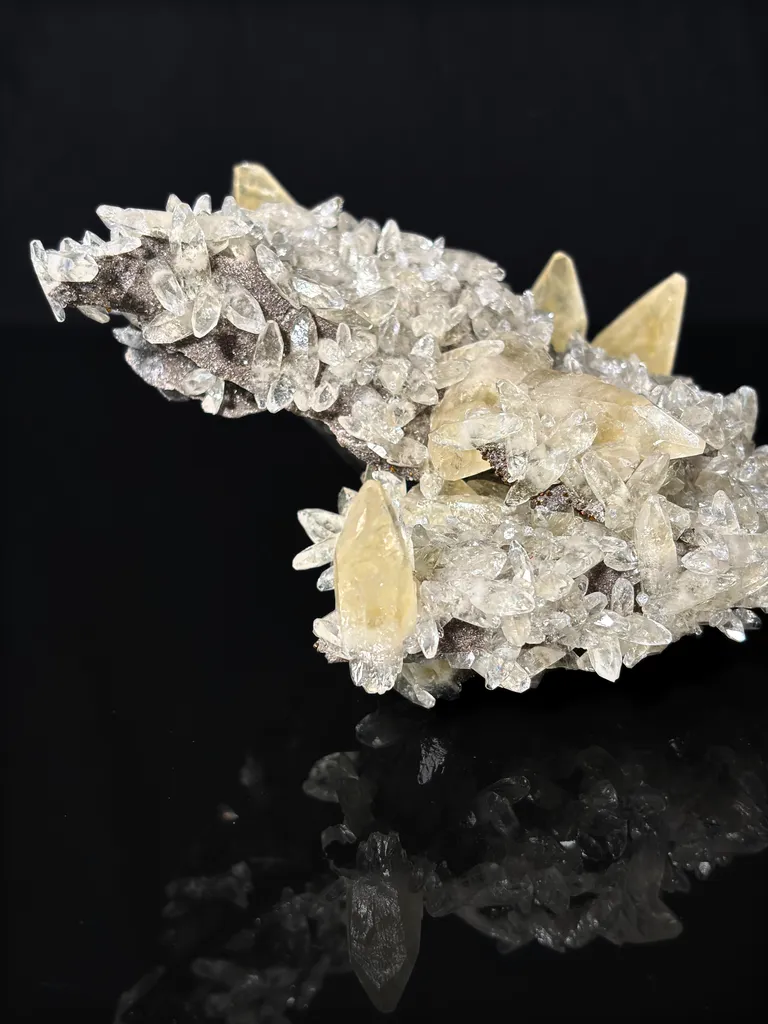 Large Yellow Calcite Specimen from Sweetwater Mine in Missouri, USA - image 3