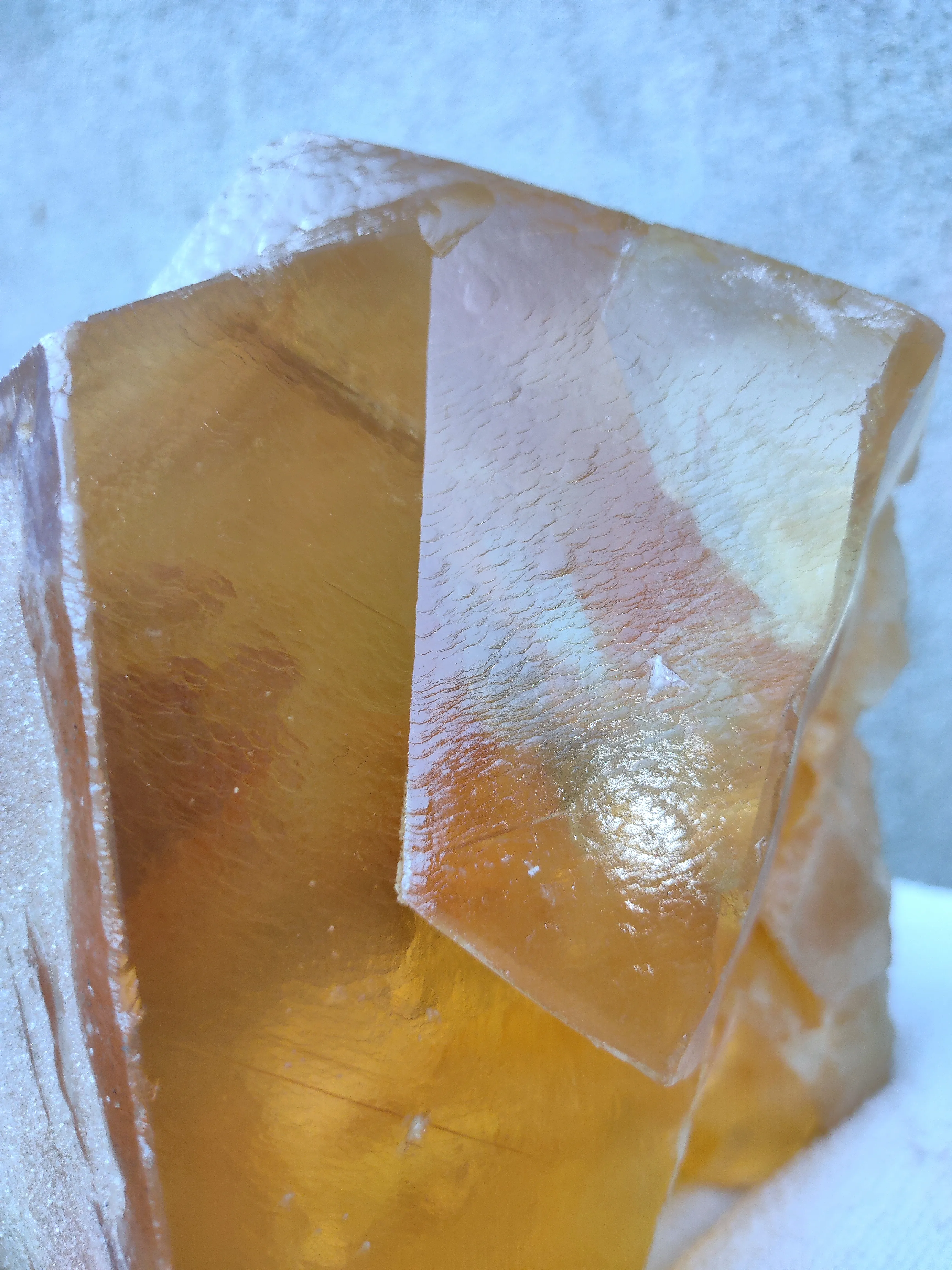 Larger Size Honey Calcite Crystal, Rare Unique Specimen, Meusum Specimen - image 17