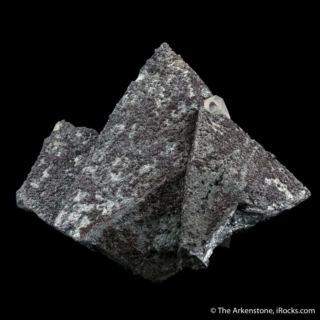 Lautite on Tennantite with Quartz image