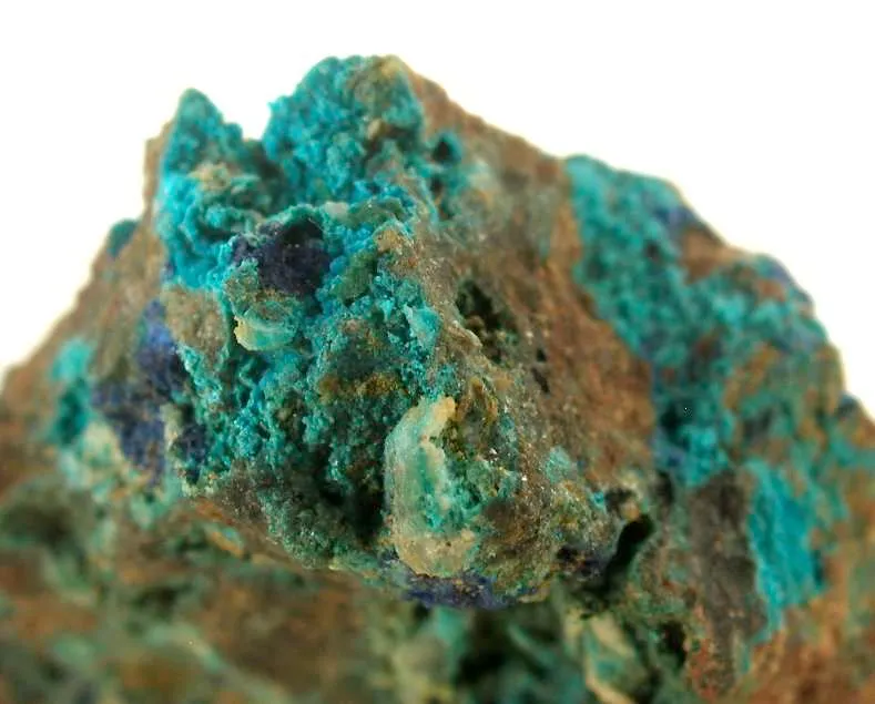 Lavendulanite With Azurite - image 3