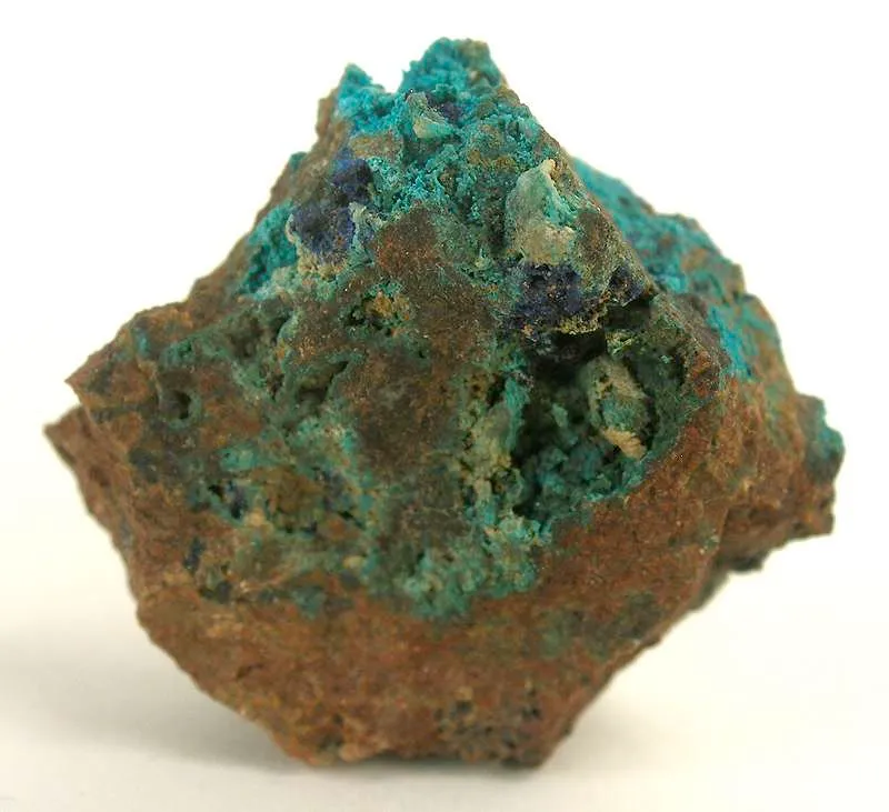 Lavendulanite With Azurite image