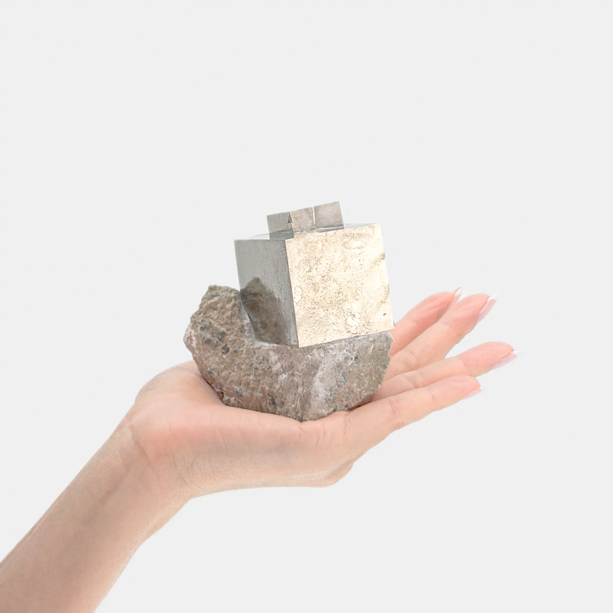 Layered Rectangles Pyrite - image 4