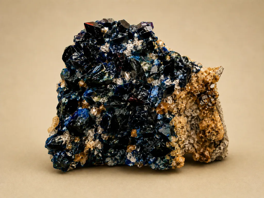 Lazulite from Canada, Yukon, Rapid Creek image