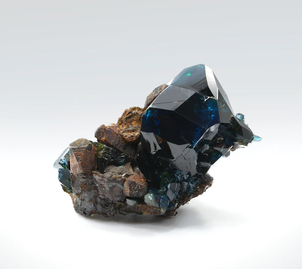 Lazulite from Rapid Creek, Yukon, Canada image