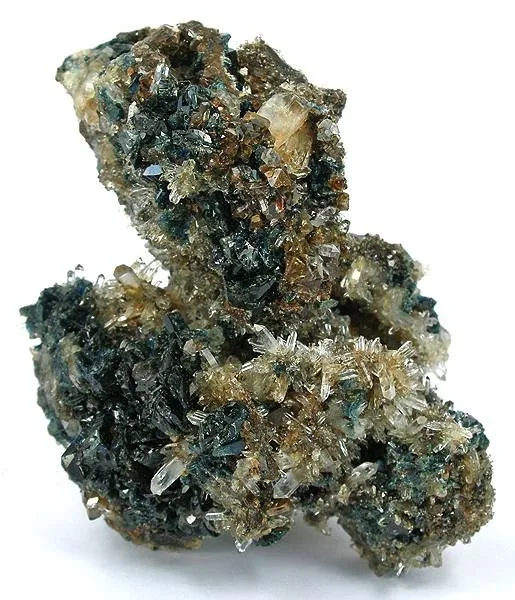 Lazulite, Quartz, Siderite image