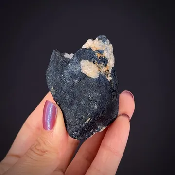 Lazulite with Wagnerite (huge USA-origin crystal)