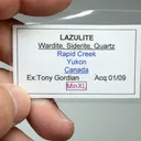 Lazulite with Wardite, Siderite, Quartz - image 2