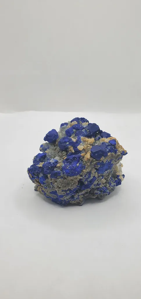 Lazurite Forsterite Pyrite Specimen: Afghanistan Mineral (355 Gram) image