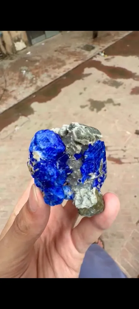 Lazurite from Afghanistan, Badakhshan image