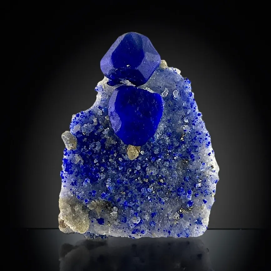 Lazurite from Afghanistan, Badakhshan, Kuran wa Munjan District, Sar-e-Sang image