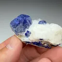 Lazurite from Dar-e-Zu mine, Ladjuar Medam, Sar-e-Sang, Kuran wa Munjan District, Badakhshan, Afghanistan - image 2