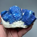 Lazurite from Dar-e-Zu mine, Ladjuar Medam, Sar-e-Sang, Kuran wa Munjan District, Badakhshan, Afghanistan - image 2