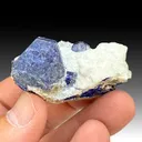 Lazurite from Dar-e-Zu mine, Ladjuar Medam, Sar-e-Sang, Kuran wa Munjan District, Badakhshan, Afghanistan - image 1