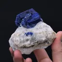 Lazurite from Sar-e-Sang, Kuran wa Munjan District, Badakhshan, Afghanistan - image 1