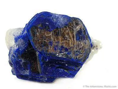 Lazurite (Lapis) Pseudomorphing After Muscovite - image 2