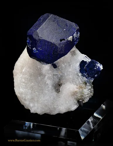 Lazurite on Calcite image